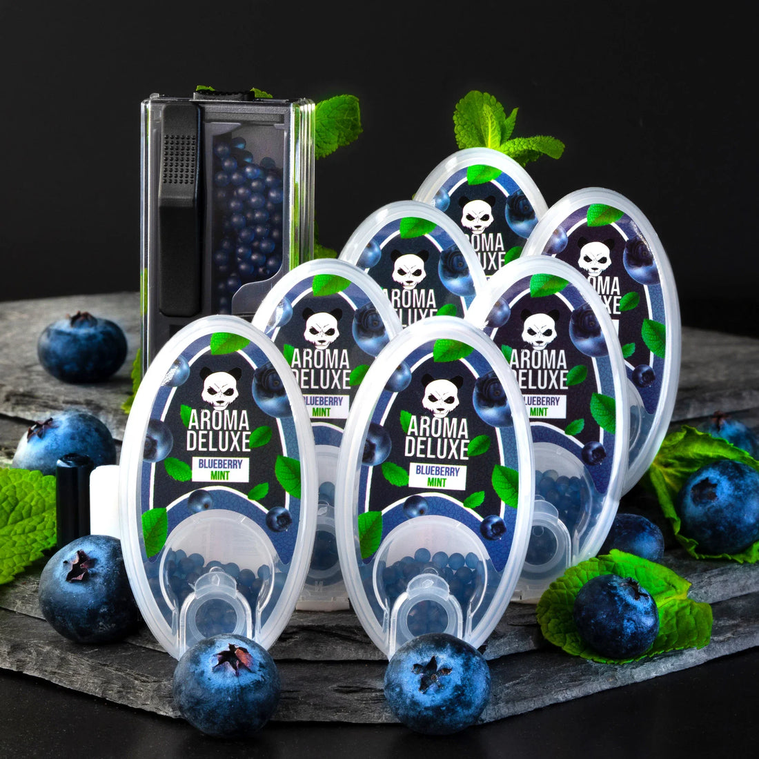 7er Aromakugel-Set + Applikator - Aroma Deluxe