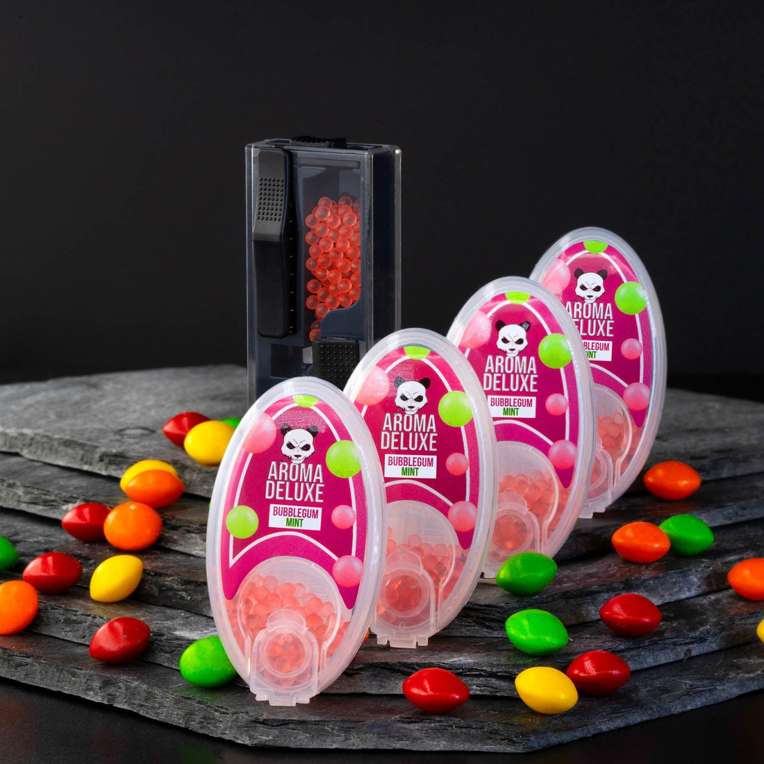 4er Aromakugel-Set + Applikator - Aroma Deluxe