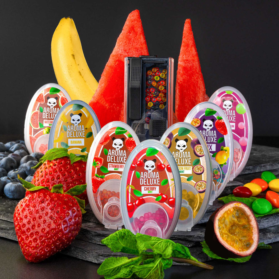 7er Aromakugel-Set + Applikator