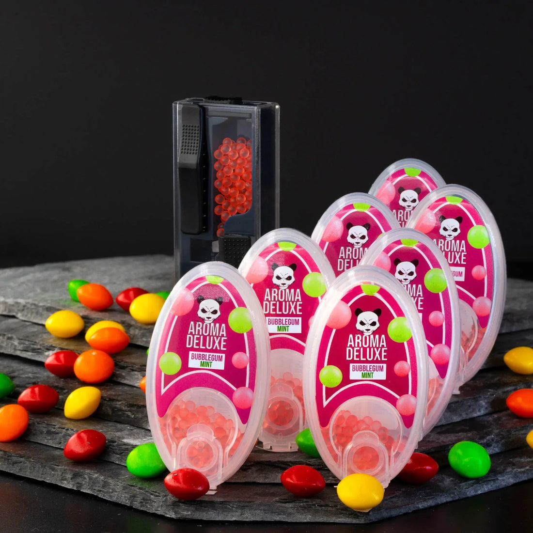 7er Aromakugel-Set + Applikator - Aroma Deluxe