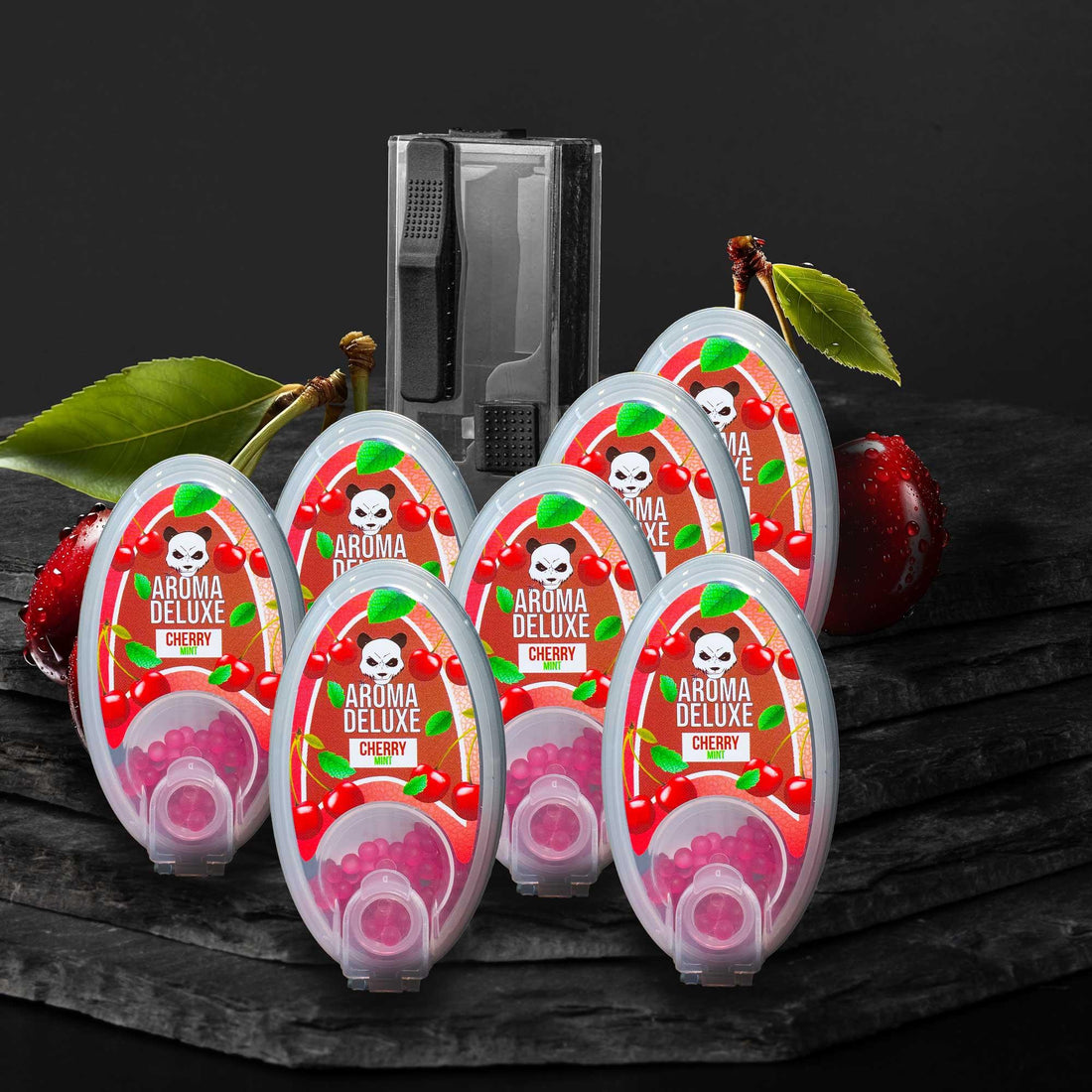 7er Aromakugel-Set + Applikator - Aroma Deluxe