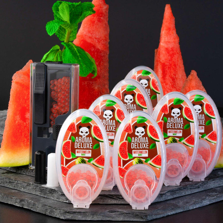 Aromakugel-Set + Applikator - 7 Geschmackssorten - Aroma Deluxe