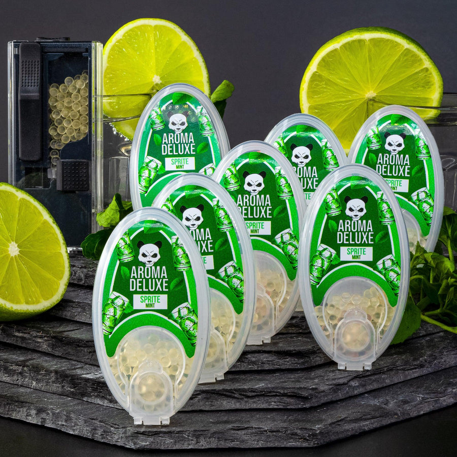 Aromakugel-Set + Applikator - 7 Geschmackssorten - Aroma Deluxe